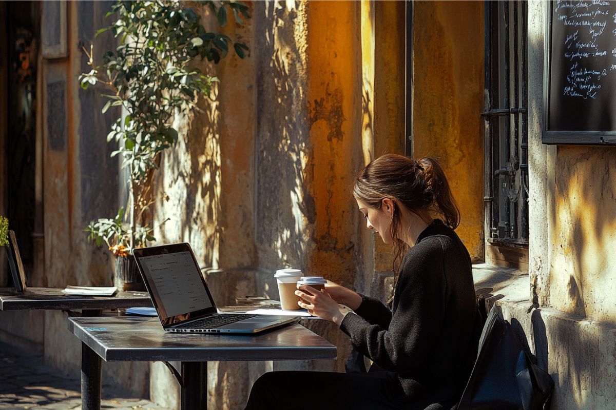 La mujer italiana utilizó Firma Digitale para firmar contratos digitales.