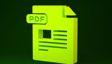 Un icono PDF.