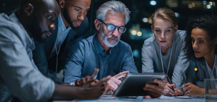 Negotiation is when teams work together to agree on contract rules.