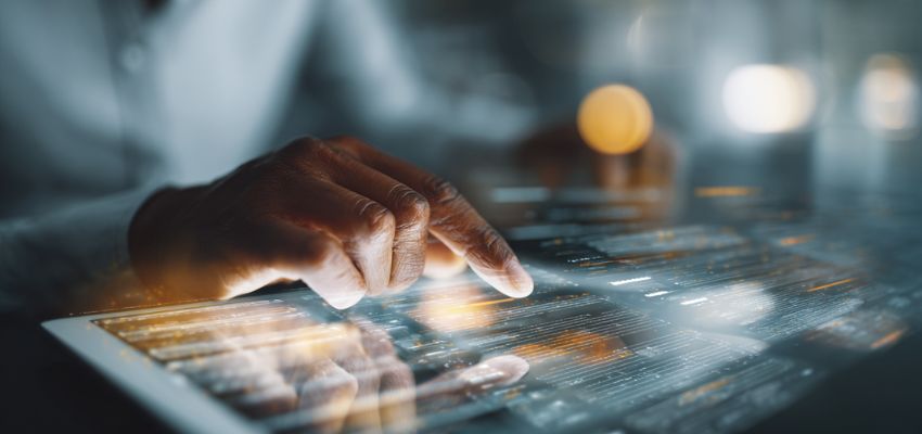 contract-strategies2 Professional hand using contract strategies on a tablet interface